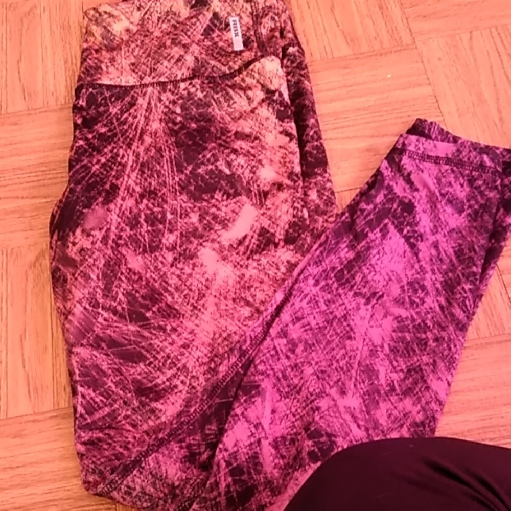 Colorful yoga pants